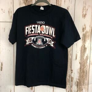 2014 Fiesta Bowl T-Shirt, Medium. Dark Blue.  In excellent condition